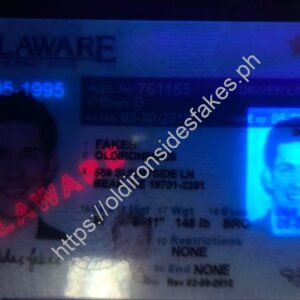 Delaware Driver License(Old DE)