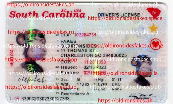 South Carolina Driver License(New SC O21)